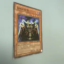 Vintage Yu-Gi-Oh! Lord of D. (SDK-041, Super Rare, Unlimited) 2002 - Image 3