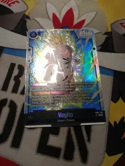 Dragon Ball Super Fusion World Vegito FB04-130 SCR Ultra Limit (Secret Rare) - Image 1