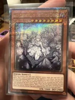 YU-GI-OH! Lady Labrynth Of Silver Castle Alt Art RA04-EN042 QCR - Image 1