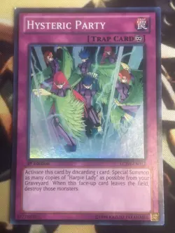 Yugioh: Hysteric Party - LCJW-EN112 - Super Rare - 1st Edition - MP - Image 1