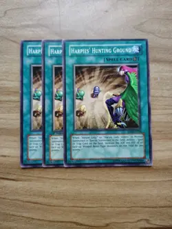 Yu-Gi-Oh! - Harpies Hunting Ground 3X - Full Playset - Image 1
