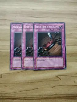 Yu-Gi-Oh! - Seven Tools Of The Bandit 3X - Full Playset - Image 1
