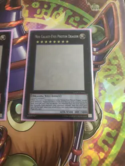 Yugioh Neo Galaxy-Eyes Photon Dragon And Galaxy-Eyes Tachyon Dragon Ghost Rares - Image 4