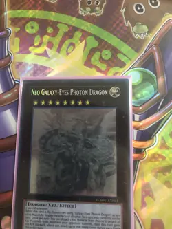 Yugioh Neo Galaxy-Eyes Photon Dragon And Galaxy-Eyes Tachyon Dragon Ghost Rares - Image 5