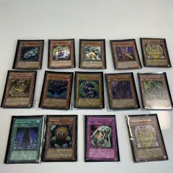 Yu-Gi-Oh! Cards 14 Special Cards In Protected Sleeves 1996 - Image 1