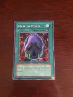 Yu-Gi-Oh Mask of Dispel - LON-017 - Super Rare 1st Edition - Image 2