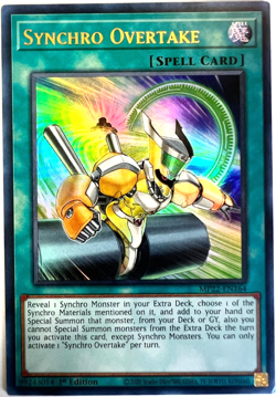 Synchro Overtake - MP22-EN164 - 1st Edition YuGiOh TCG Card NM - Image 1