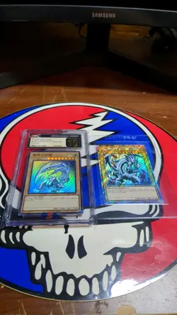 2024 Yu-Gi-Oh! Jpn U.R QCCP-JP001 Blue-Eyes White Dragon CGC Pristine 10 + BONUS - Image 1