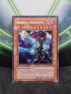 Yugioh Barrel Dragon MC1-EN002 Secret Rare Limited Edition NM - Image 1
