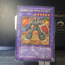 Yugioh - Elemental Hero Rampart Blaster EEN-EN033 Ultra Rare Near Mint - Image 1