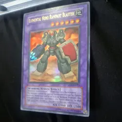 Yugioh - Elemental Hero Rampart Blaster EEN-EN033 Ultra Rare Near Mint - Image 3
