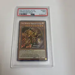 Yugioh - The Winged Dragon of Ra KICO-EN065 1st Secret Pharaoh’s Rare PSA 9 - Image 1