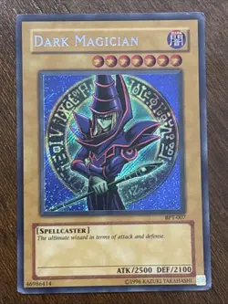Dark Magician BPT-007 Limited Edition Secret Rare HP Creases - Image 1
