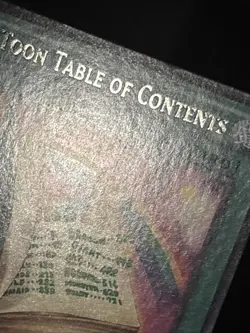 Toon Table of Contents DPBC-EN047 - Battle City - 1st Edition Rare LP - Image 3