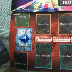 YUGIOH BATTLE PACK 3 MONSTER LEAGUE HERALD HALF MAT PLAYMAT! + 2 More Mats! - Image 5