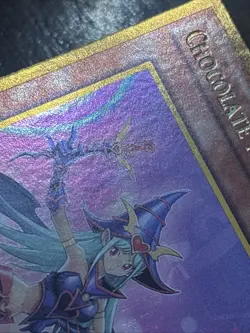 Yu-Gi-Oh! TCG Chocolate Magician Girl MVP1-ENG52 1st Edition Gold Rare LP - Image 5