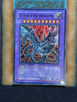 Yugioh Cyber End Dragon STON-ENSE1 Super Rare Limited Edition NM - Image 1