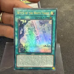 Witch of the White Forest Alin-En058 Alliance Insight Yu-Gi-Oh TCG Ultra Rare - Image 1