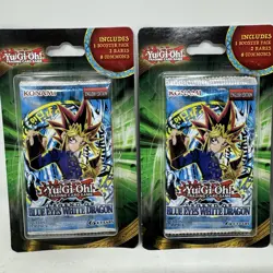 3 X Legend of Blue Eyes White Dragon Booster Pack Blister Yu-Gi-Oh! +2 Rares! 728192490040 - Image 2