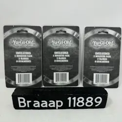 3 X Legend of Blue Eyes White Dragon Booster Pack Blister Yu-Gi-Oh! +2 Rares! 728192490040 - Image 3