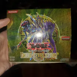 YUGIOH 2005 DARK REVELATION VOLUME 2 - USED EMPTY BOOSTER BOX - Image 1