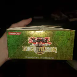 YUGIOH 2005 DARK REVELATION VOLUME 2 - USED EMPTY BOOSTER BOX - Image 2