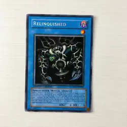 Yugioh Relinquished MC1-EN003 Ultra Rare Lightly Played - Image 1