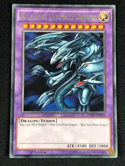 YUGIOH BLUE-EYES ULTIMATE DRAGON DPRP-EN025 1ST EDITION RARE (NM) PRICE DROPPED! - Image 1