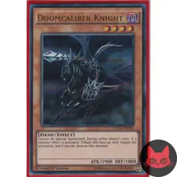 Yugioh Doomcaliber Knight DUSA-EN056 Ultra Rare 1st Edition NM - Image 1