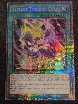 Yugioh! Radiant Typhoon Chant - DOOD-EN061 - Starlight Rare - 1st Edition Near M - Image 1