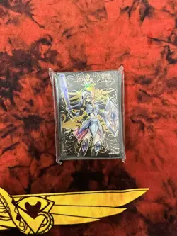 Yugioh Sealed Promo Judge Sleeves Dark Magician Girl Dragon Knight 80 Count - Image 1