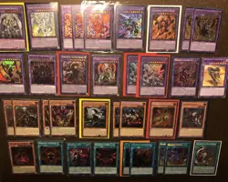 Yugioh - Fallen Of Albaz Deck Core, Sanctifire, Titaniklad, Cartesia - LP/NM - Image 1