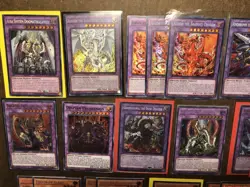 Yugioh - Fallen Of Albaz Deck Core, Sanctifire, Titaniklad, Cartesia - LP/NM - Image 2