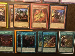 Yugioh - Fallen Of Albaz Deck Core, Sanctifire, Titaniklad, Cartesia - LP/NM - Image 4