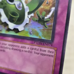 Yugioh: Drastic Drop Off (PTDN-EN074) 1st Edition Ultra Rare - Image 3