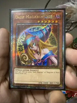 Yu-Gi-Oh! Quarter Century Secret Rare Dark Magician Girl MP24-EN009 25th - Image 1