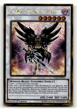 Blackwing - Nothung the Starlight PGL2-EN013 1st Edition Gold Secret Rare Premiu - Image 1