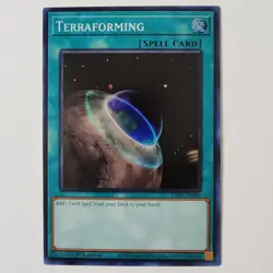 Terraforming - RA04-EN084 - NM - Super Rare - 1st ed - Yugioh - Image 1
