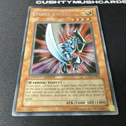 YUGIOH BLADE KNIGHT SECRET RARE CT1-EN002 LIMITED EDITION - Image 3