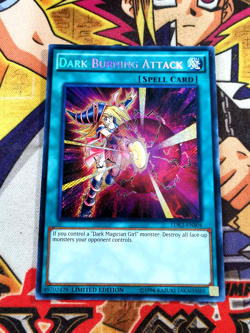 Dark Burning Attack ldk2-ens04 Ltd Ed (VLP) Secret Rare Yu-Gi-Oh! - Image 1