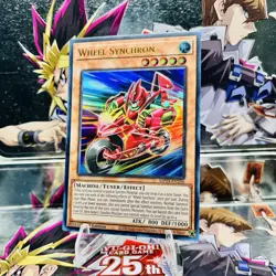 Yugioh Wheel Synchron MP24-EN206 Ultra Rare 1st Ed NM - Image 1