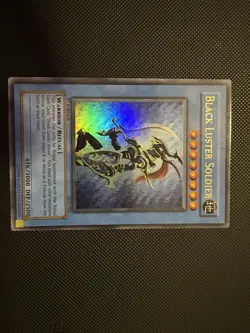Yugi Evolution Black Luster Soldier Starter Deck SYE-024 1st Ed Clean MP - Image 1