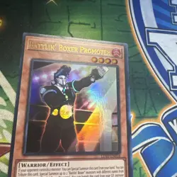 Yugioh! Battlin' Boxer Promoter LD10-EN034 Ultra Rare 1st Edition VLP/NM - Image 2
