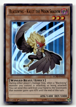 Blackwing - Kalut the Moon Shadow LC5D-EN115 1st Edition Ultra Rare Legendary Co - Image 1
