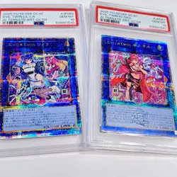 PSA 10 Yugioh! Evil Twin Ki-Sikil & Lil-La Alt Art Quarter Century Secret Rare - Image 4