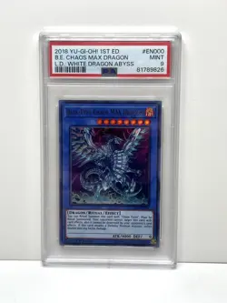 Yu-Gi-Oh! 2018 Blue-Eyes Chaos Max Dragon LED3-EN000 1st Edition PSA 9 (Pop 5) - Image 1