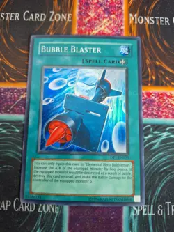 Yu-Gi-Oh! Bubble Blaster DP1-EN023 Super Rare 1st Edition Lightly Played - Image 1