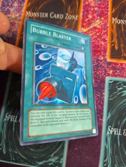 Yu-Gi-Oh! Bubble Blaster DP1-EN023 Super Rare 1st Edition Lightly Played - Image 2