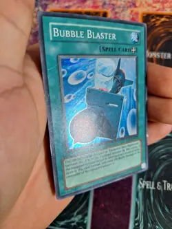 Yu-Gi-Oh! Bubble Blaster DP1-EN023 Super Rare 1st Edition Lightly Played - Image 3
