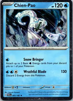 Chien-Pao - (Cosmos Holo) Holo Rare Miscellaneous Cards & Products 057/182 NM - Image 1